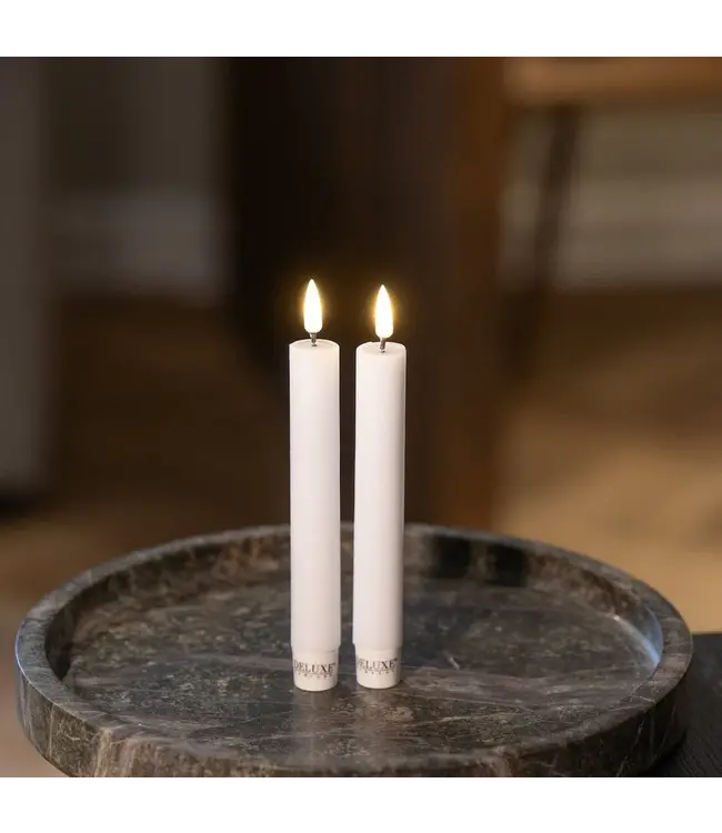 LED Dinerkaars - Sand - 2,2x15 cm - set van 2