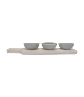 Leeff Serving set Saar grey