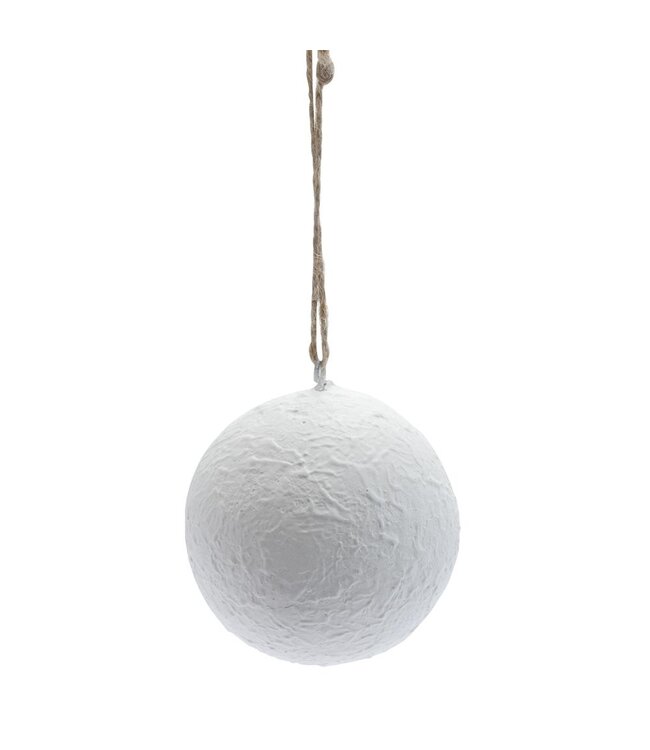 Ornament Odette - Bal (wit)