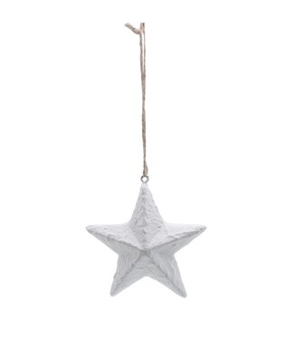 Leeff Ornament Odette - Ster (wit)