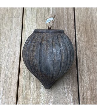 Luksa Home Collection Houten decoratiebal - druppel