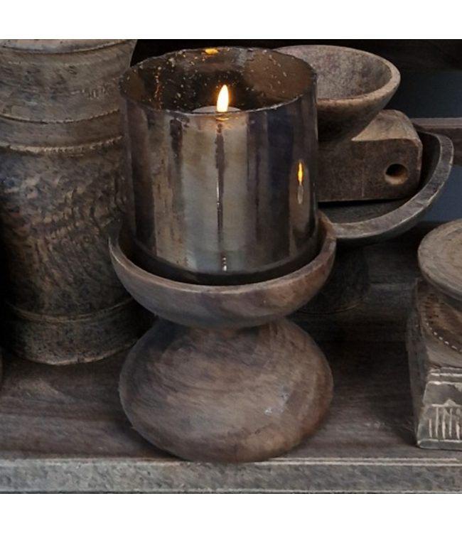 Schaal Dwi op voet - 18x18x15 cm