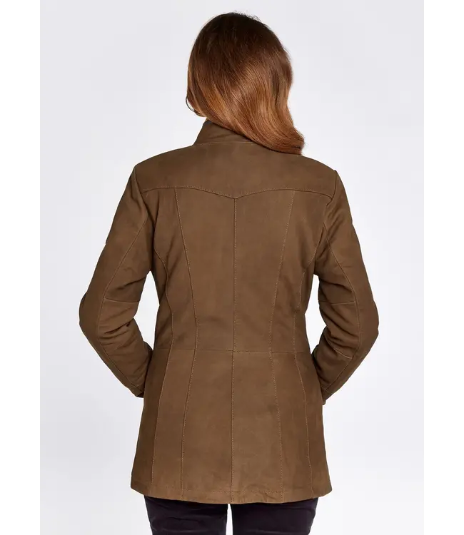 Joyce leather jacket Walnut