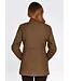 Joyce leather jacket Walnut