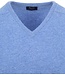 Trui lamswol V-hals DF - Surf
