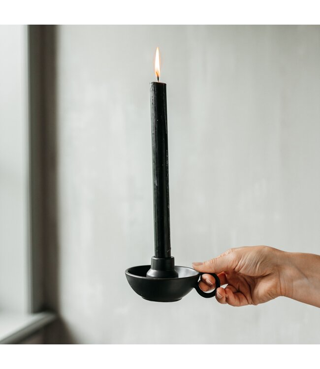 Candleholder Chris black