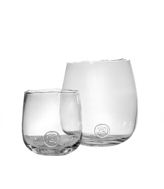Gommaire Organic Living Vase Diana Small - Clear Glass