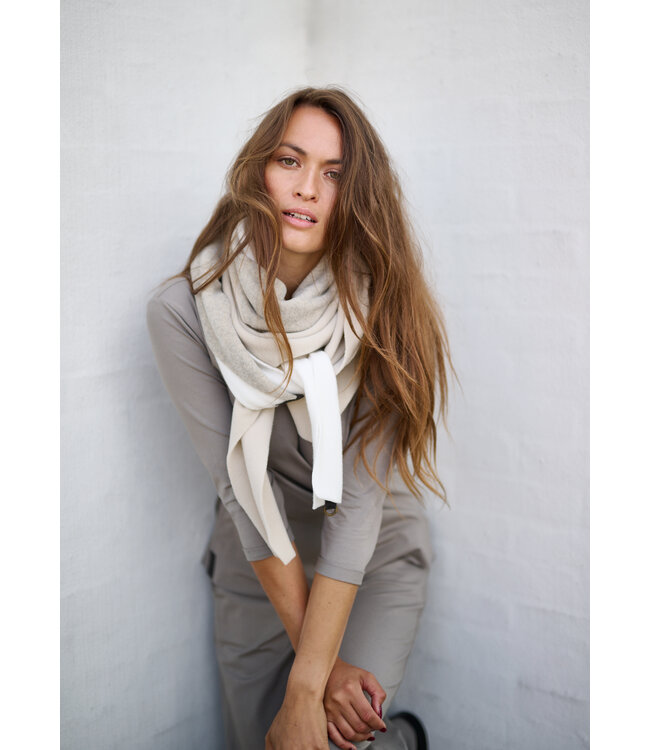 4078 NW Scarf - Kit/Off white/Sand 466