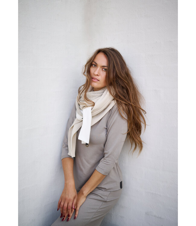4078 NW Scarf - Kit/Off white/Sand 466