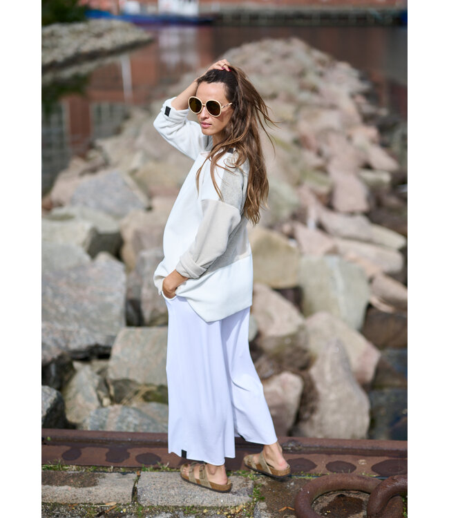 1369 Sweater Patch - Kit/Off white/Sand 466