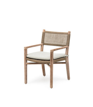 Gommaire Organic Living Zitkussen armchair Fiona  BLU01