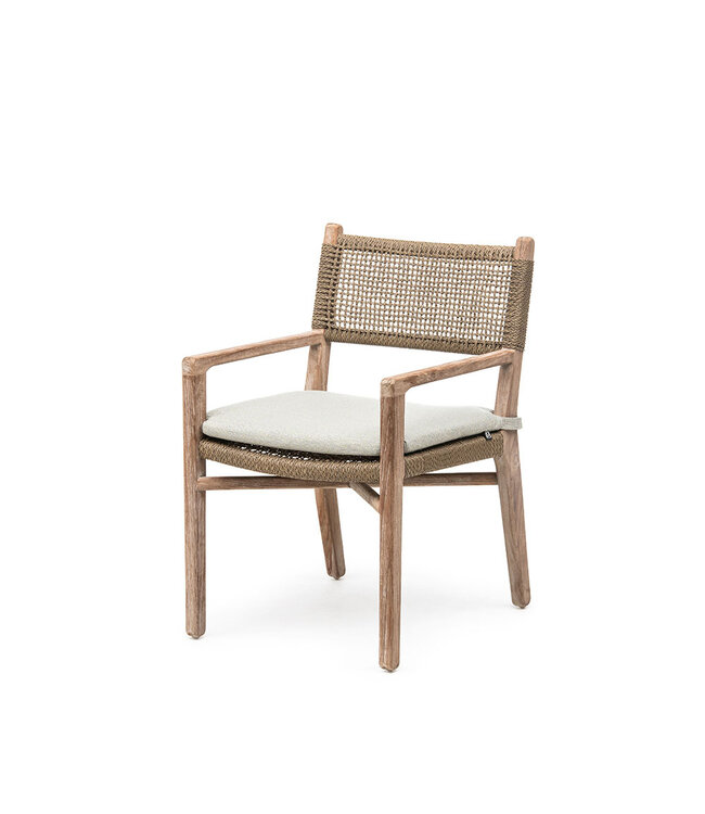 Zitkussen armchair Fiona KTEXTOUT BLU01