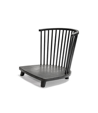 Gommaire Organic Living Loungestoel Carol - Teak Fumé - Indoor