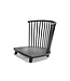 Gommaire Organic Living Loungestoel Carol - Teak Fumé - Indoor