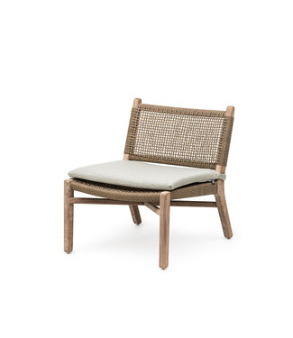 Gommaire Organic Living Kussen easy chair Fiona Blu01
