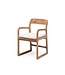 Gommaire Organic Living Zitkussen armchair Sally BLU02
