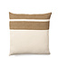Libeco - Belgian Linen Julian - Railroad stripe 63x63 cm