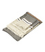 The Belgian Towel - Fouta 110x180 cm Beeswax stripe