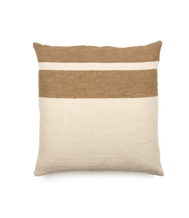 The Belgian Pillow- Deco Pillow Cover 50x50 cm Railroad stripe