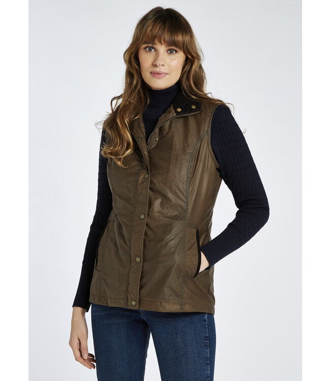 Pakenham bodywarmer Ginger - wax