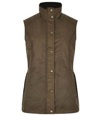 Dubarry of Ireland Dubarry Pakenham dames wax bodywarmer - Ginger