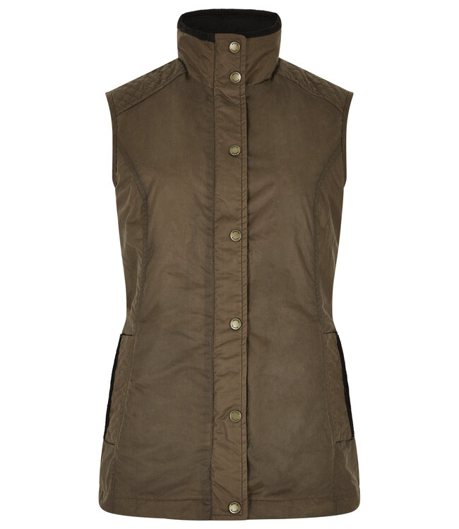 Pakenham bodywarmer Ginger - wax
