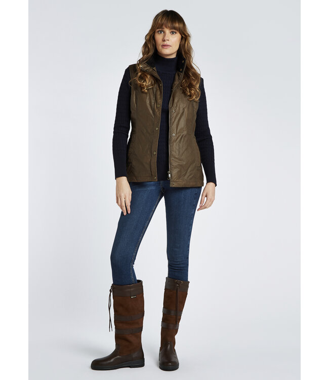 Pakenham bodywarmer Ginger - wax