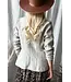 Linnen blazer - Naturel