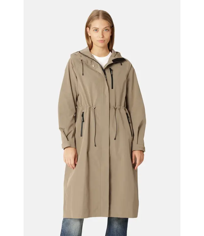 Ilse Jacobsen - Raincoat - Rainvision01 - Greige - Gewatteerde jas