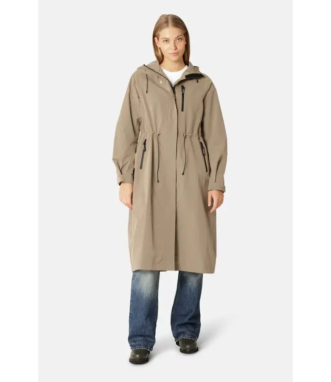 Ilse Jacobsen - Raincoat - Rainvision01 - Greige - Gewatteerde jas