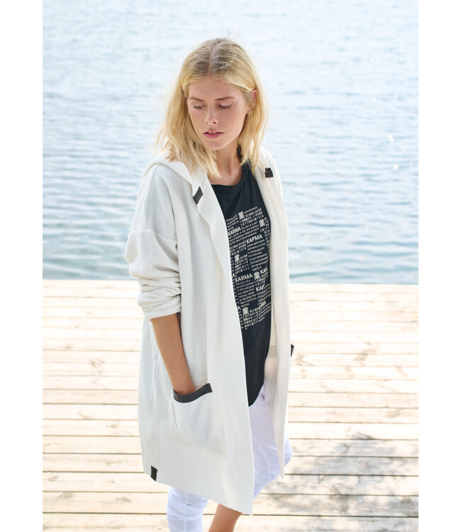 7118 Cardigan with hood - Kit