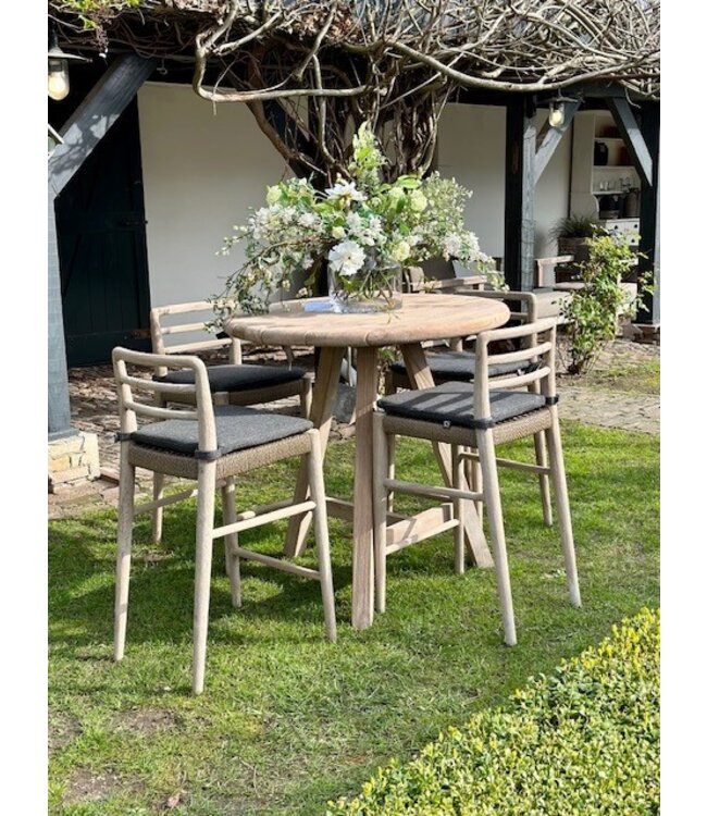 Round bar table Anton - Ø95 x H95 cm