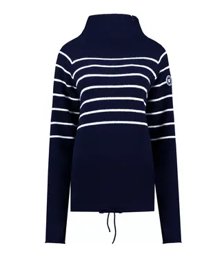 Holebrook Sweden Holebrook Martina Windproof trui - Navy / Off White
