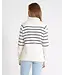 Holebrook Martina windproof dames trui - 129 Off White / Navy