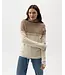 Martina WP - 744 Khaki  /  Off White