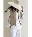 Jess linnen gilet - Natural
