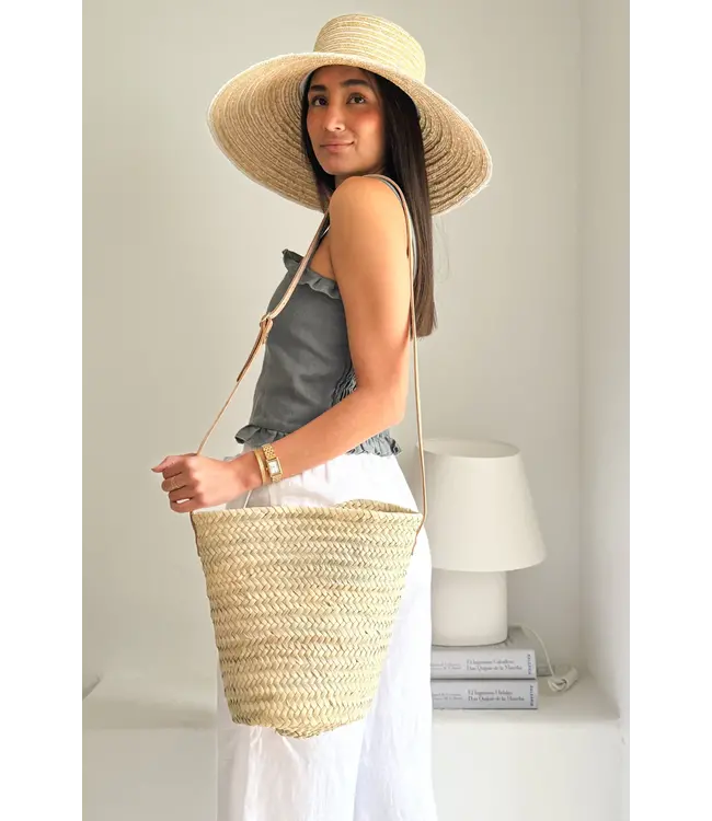 True fantasy linnen top - Smokey Blue