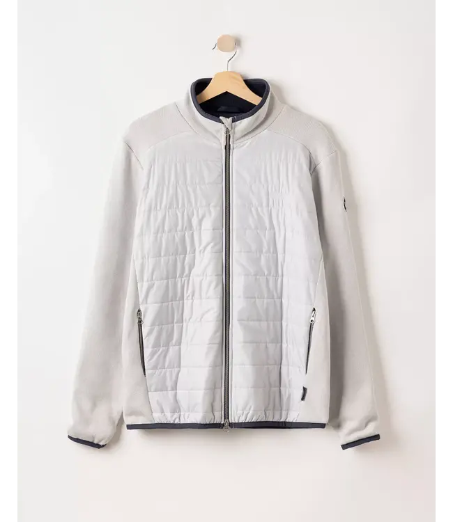 Peder Fullzip WP jas - Marble Grey