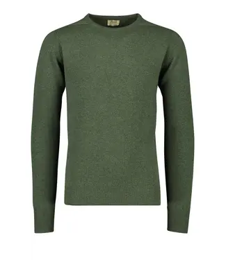 William Lockie William Lockie herentrui - ronde hals - mosgroen