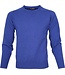 Trui lamswol - Ronde hals - DutchFit - Persian Blue