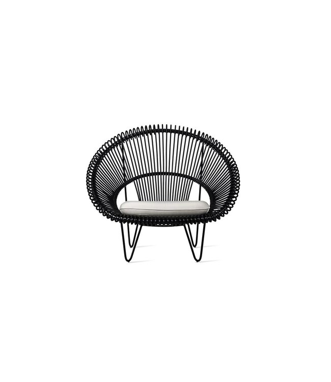 Roy Cocoon - Black - met zwart zitkussen