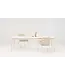 Akari dining chair - Dune White/Flax Rope