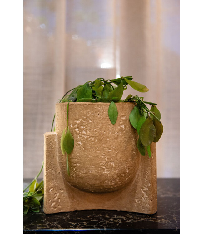 Pot Bowie - Sand - D20xH18CM