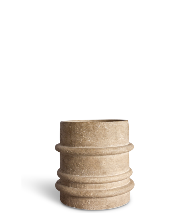 Pot Preston - Small Sand - D30xH30CM