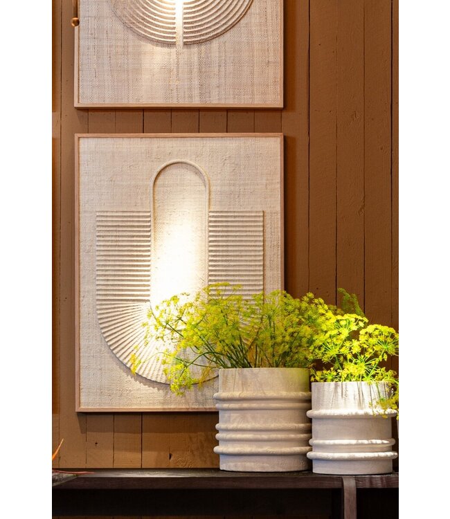 Pot Preston - Large White - D36xH36CM