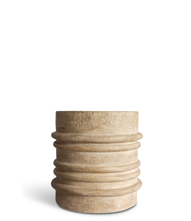 Pot Preston - Large Sand - D36xH36cm