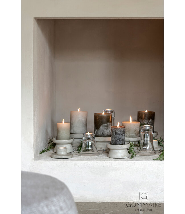 Candle Holder Kenny - Authentic Ivory