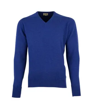 William Lockie William Lockie - herentrui - V-hals - Koningsblauw