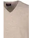 William Lockie - herentrui lamswol - V-hals - DutchFit - beige