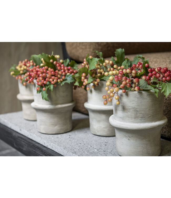 Vase Gabriel - Small - Authentic Grey